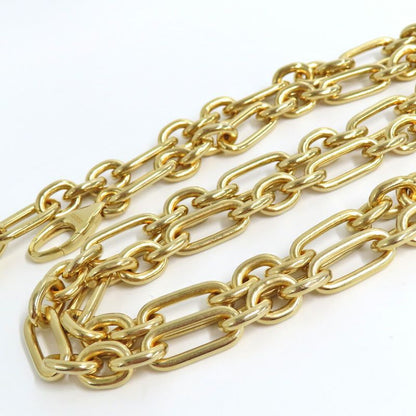 Gucci Half Horsebit Necklace Yellow Gold
