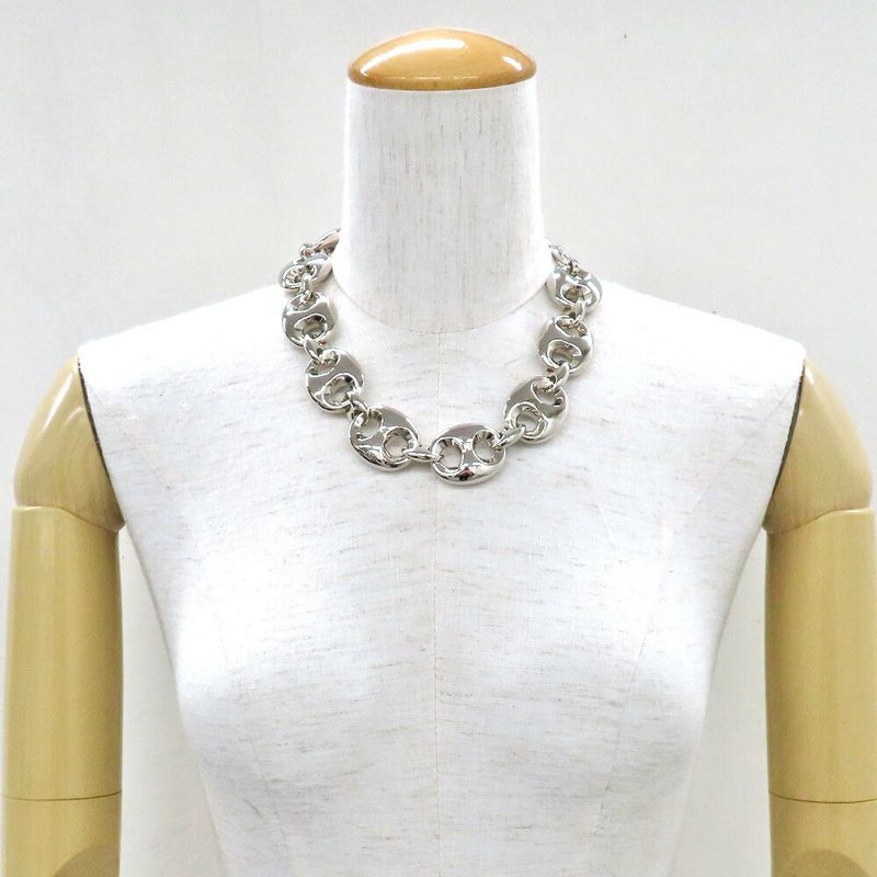 Gucci Marina Chain Necklace Palladium Silver