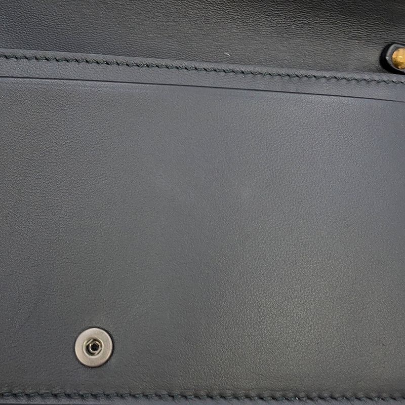 Bottega Veneta Chain Wallet Intrecciato Nylon Leather