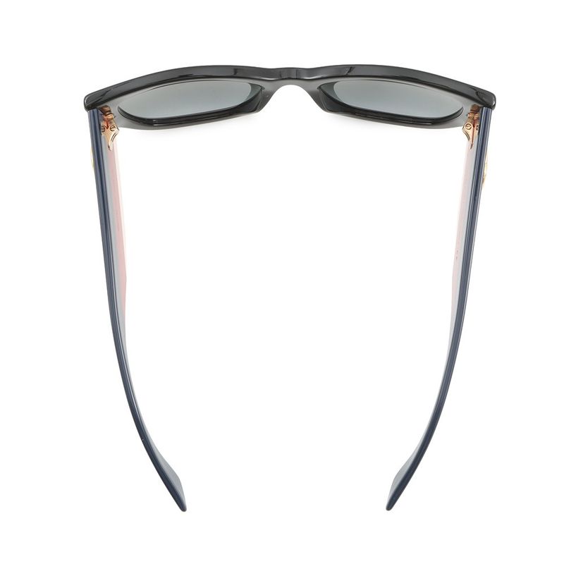 Gucci Sunglasses Interlocking Plastic Black Multicolor
