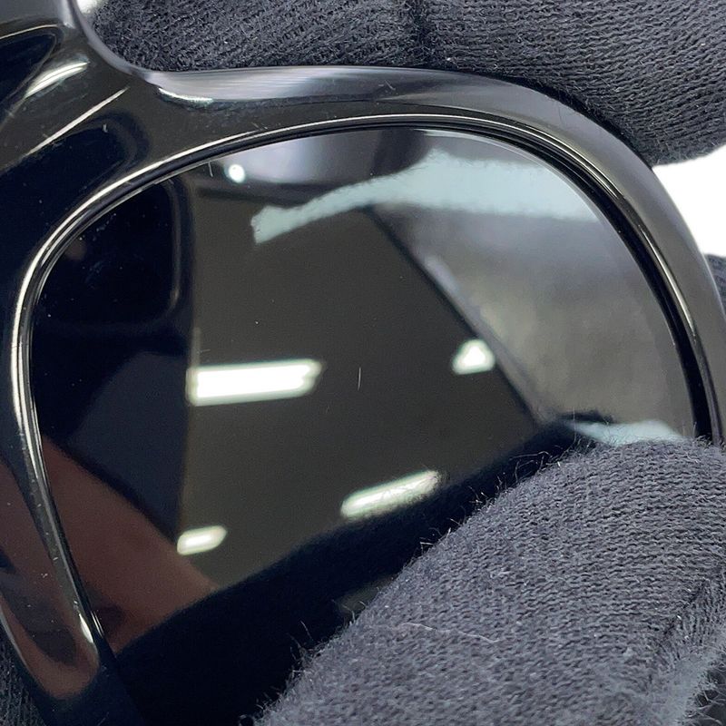 Gucci Sunglasses Interlocking Plastic Black Multicolor
