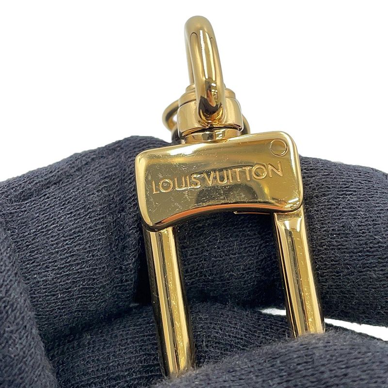 Louis Vuitton Bag Charm Pearl River Metal Faux