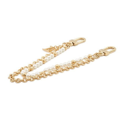 Louis Vuitton Bag Charm Pearl River Metal Faux
