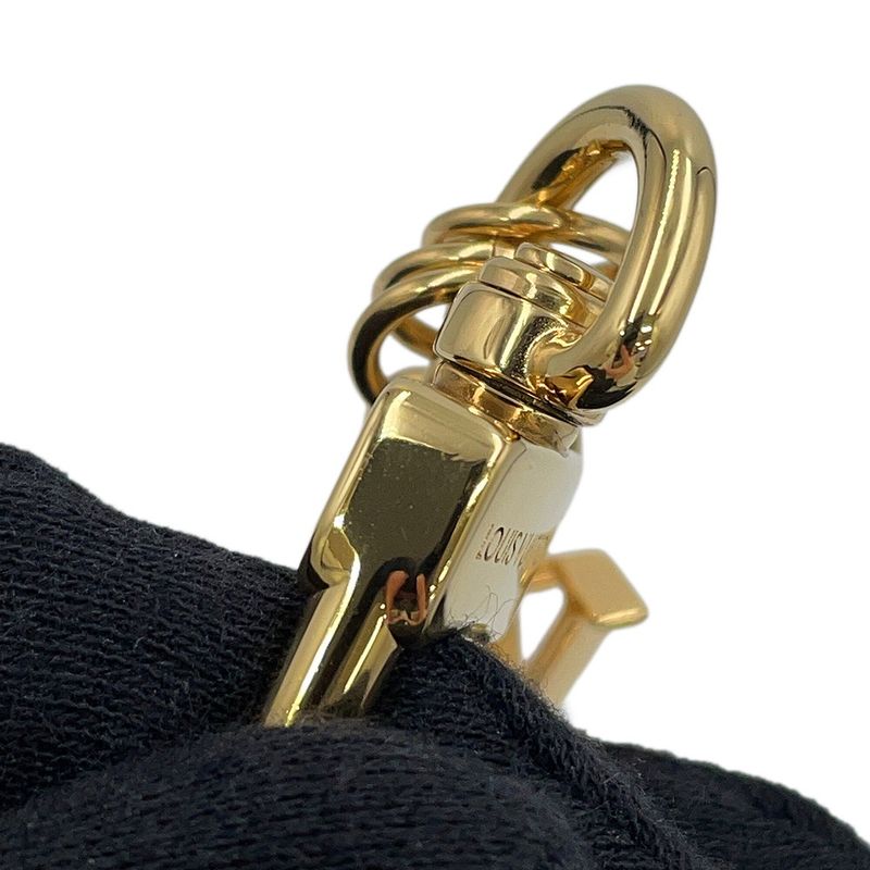 Louis Vuitton Bag Charm Pearl River Metal Faux