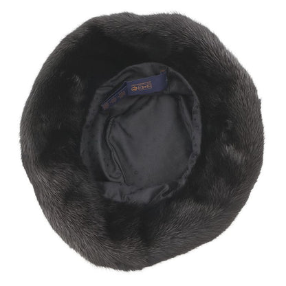 Louis Vuitton Hat Monogram Flower Bucket Hat LV Cozy Mink Noir Black