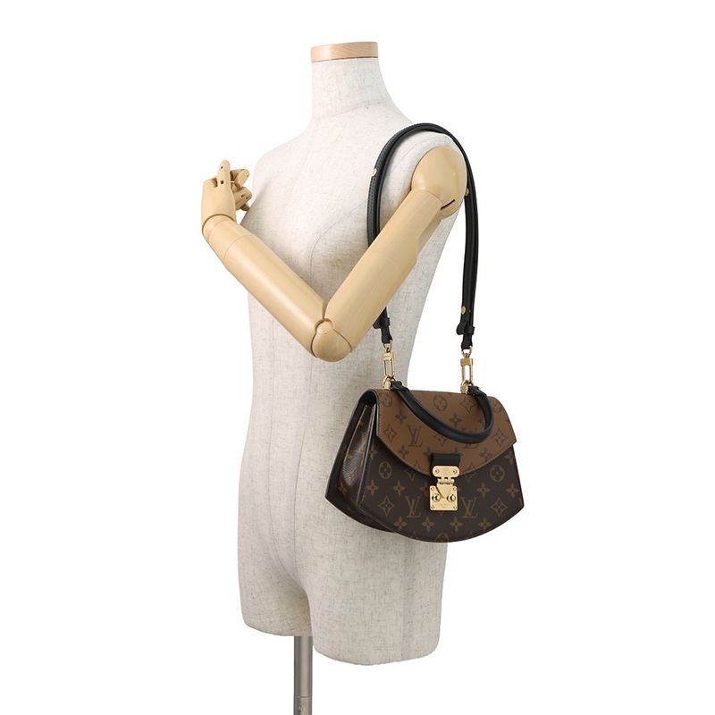 Louis Vuitton Handbag Monogram Reverse Tilsit Bag 3way Noir Black