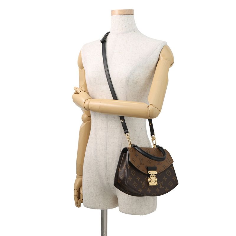 Louis Vuitton Handbag Monogram Reverse Tilsit Bag 3way Noir Black