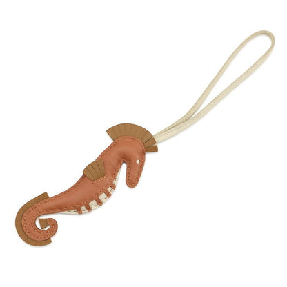 Hermes Bag Charm Ipo Seahorse Gold Cles Craft Lambskin