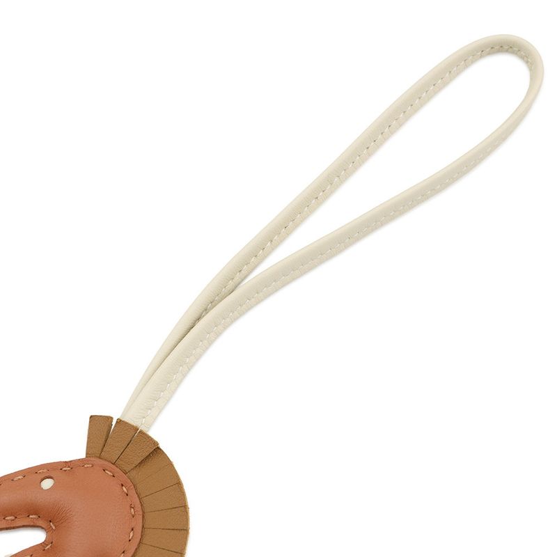 Hermes Bag Charm Ipo Seahorse Gold Cles Craft Lambskin