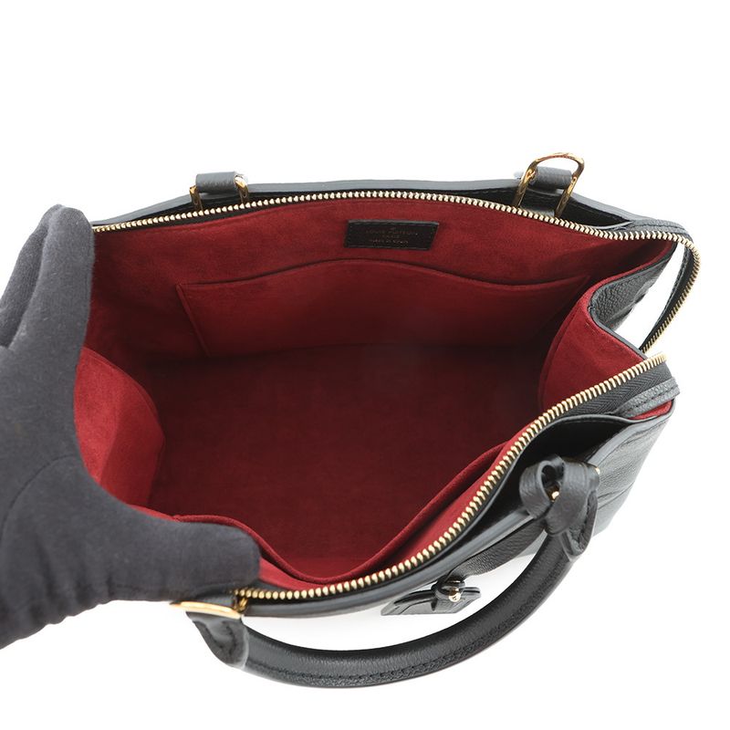 Louis Vuitton Handbag Monogram Empreinte Petit Palais PM Bag Noir Black
