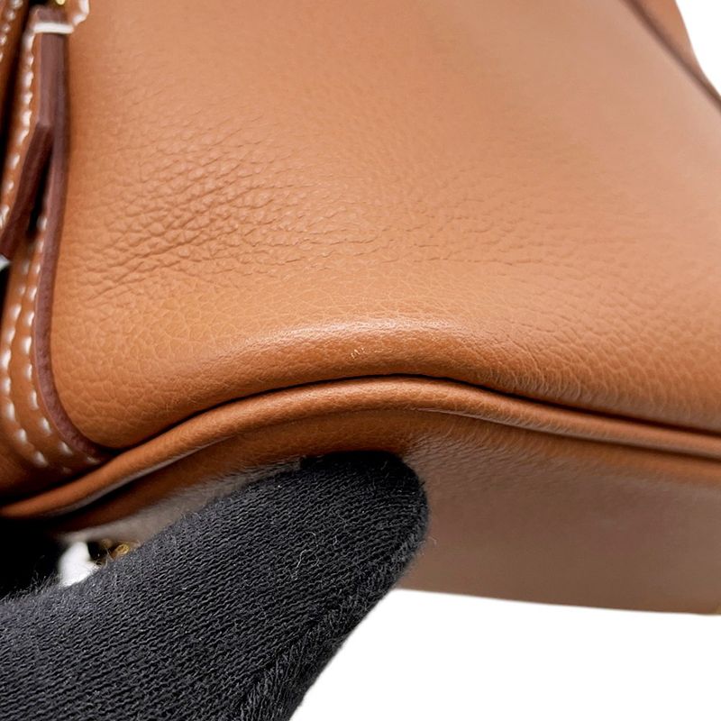 Hermes Bolide Mini Gold Evercolor 2-Way Handbag