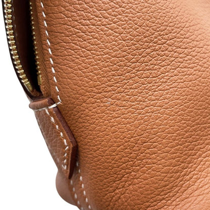 Hermes Bolide Mini Gold Evercolor 2-Way Handbag