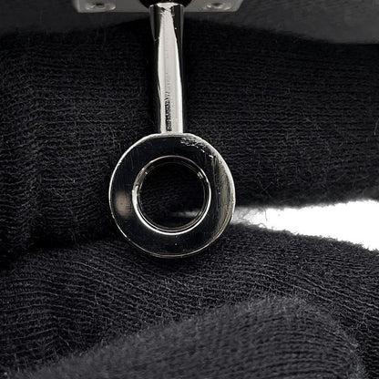 Hermes Mini Kelly 2 Sellier Black Silver Epsom 2-Way Handbag