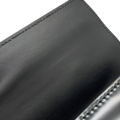 Gucci Leather GG Half Moon 2-Way Shoulder Bag Black