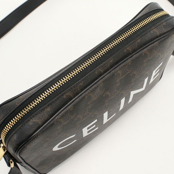 Celine Messenger Bag Triomphe Canvas