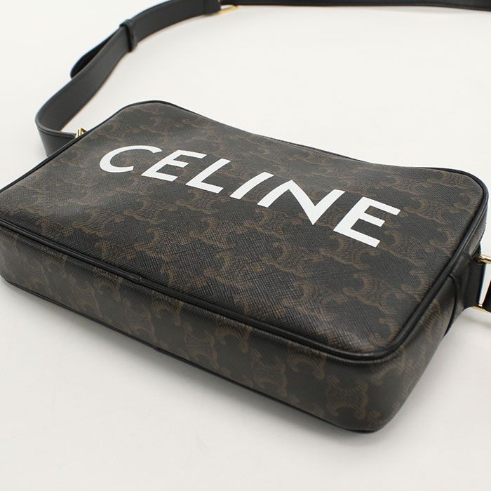 Celine Messenger Bag Triomphe Canvas