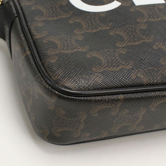 Celine Messenger Bag Triomphe Canvas