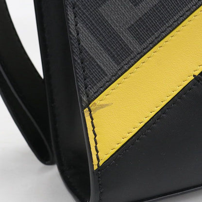Fendi Diagonal Clutch Leather