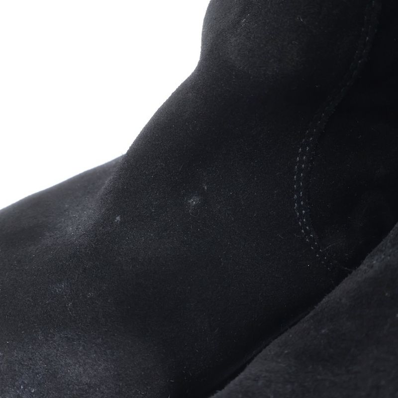Louis Vuitton Bree G-line Giant Monogram Mouton Boots Black