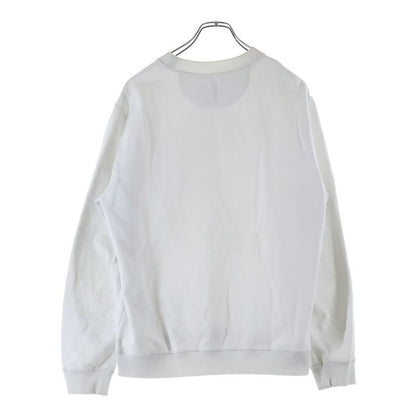 Fendi Front Embroidery Pullover Sweatshirt Trainer White Sweater