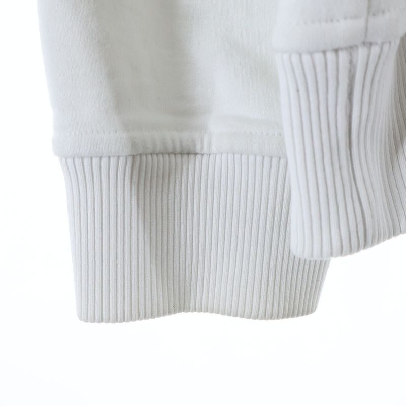 Fendi Front Embroidery Pullover Sweatshirt Trainer White Sweater