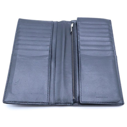 Celine Grain Leather Bifold Wallet Black