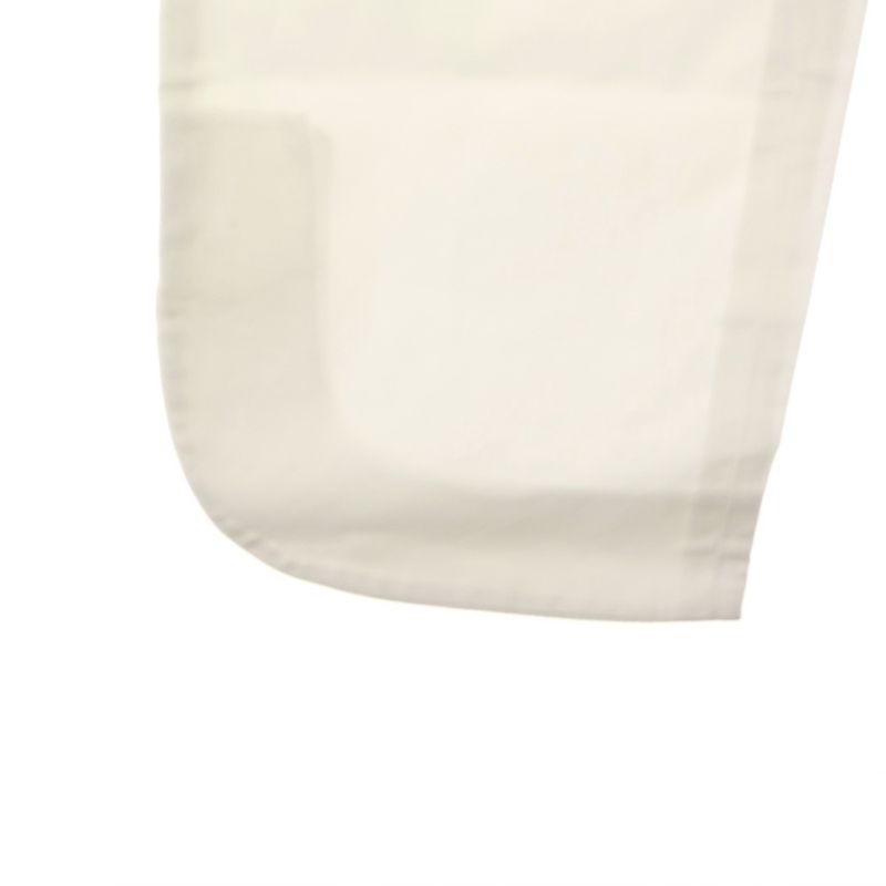 Dior Zip Fly Cotton Pants White