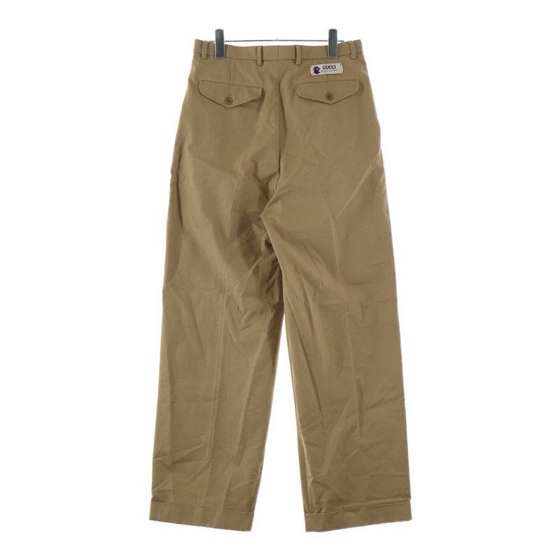 Gucci Straight Trousers Pants Beige