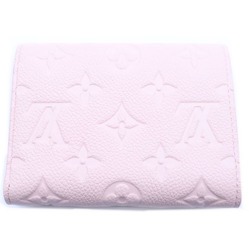 Louis Vuitton Monogram Empreinte Portefeuille Victorine Trifold Wallet Compact