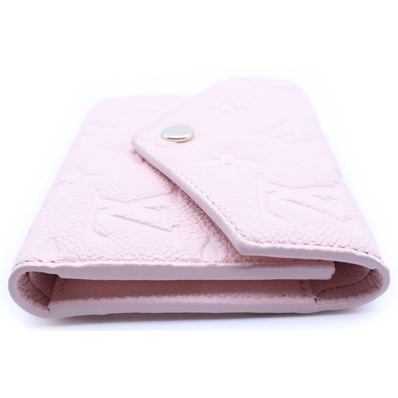 Louis Vuitton Monogram Empreinte Portefeuille Victorine Trifold Wallet Compact