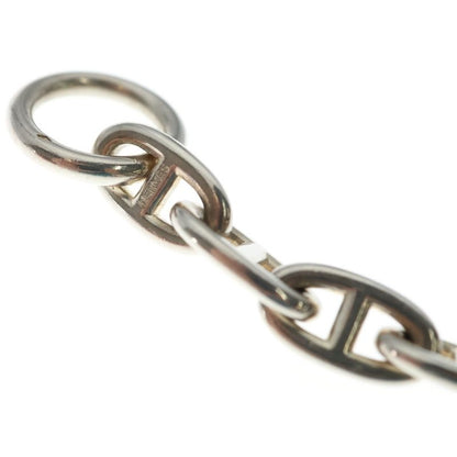 Hermes Chaine D'ancre GM Necklace Pendant Chain Silver 29 Pieces