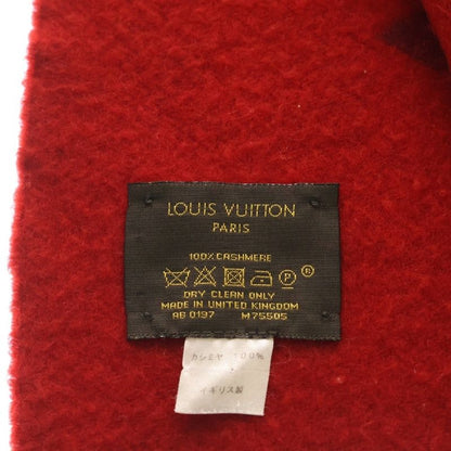 Louis Vuitton Reykjavik Gradient Monogram Cashmere Scarf Red
