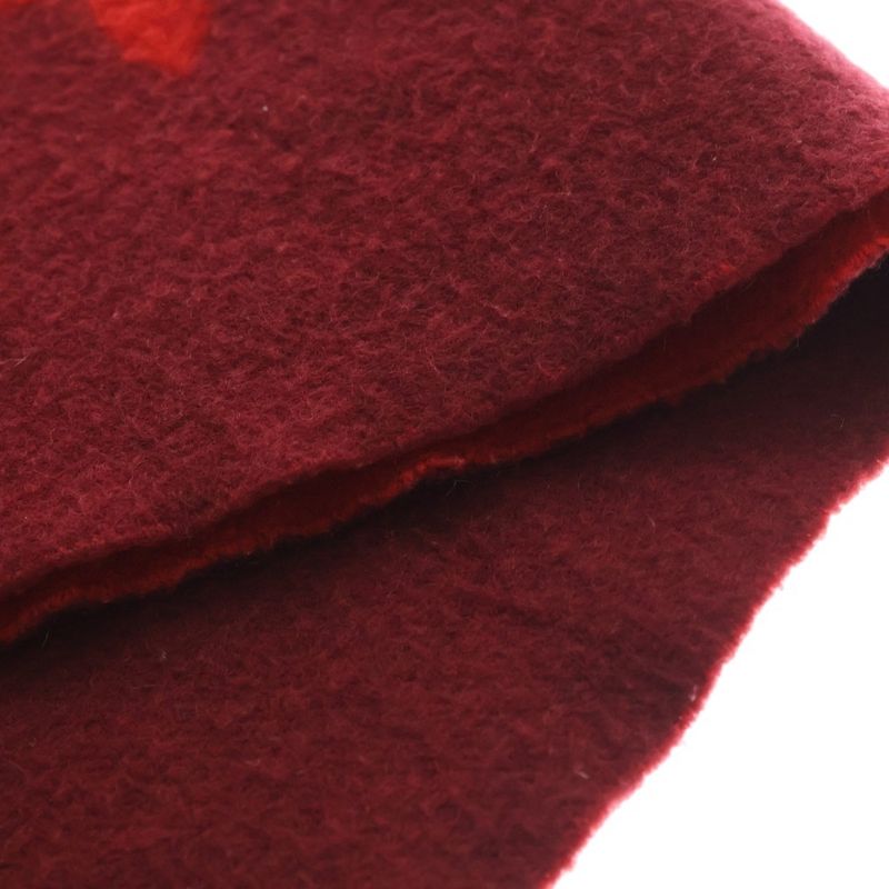 Louis Vuitton Reykjavik Gradient Monogram Cashmere Scarf Red