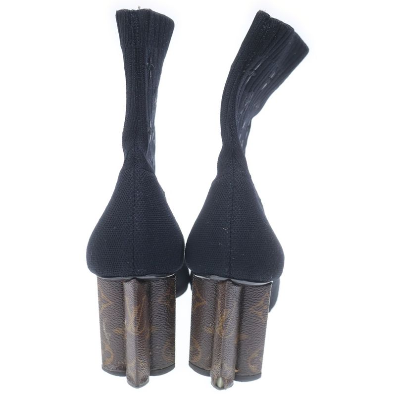 Louis Vuitton Silhouette Heel Black