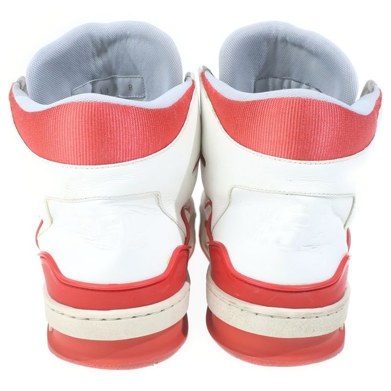 Louis Vuitton LV Trainer Sneaker Red White