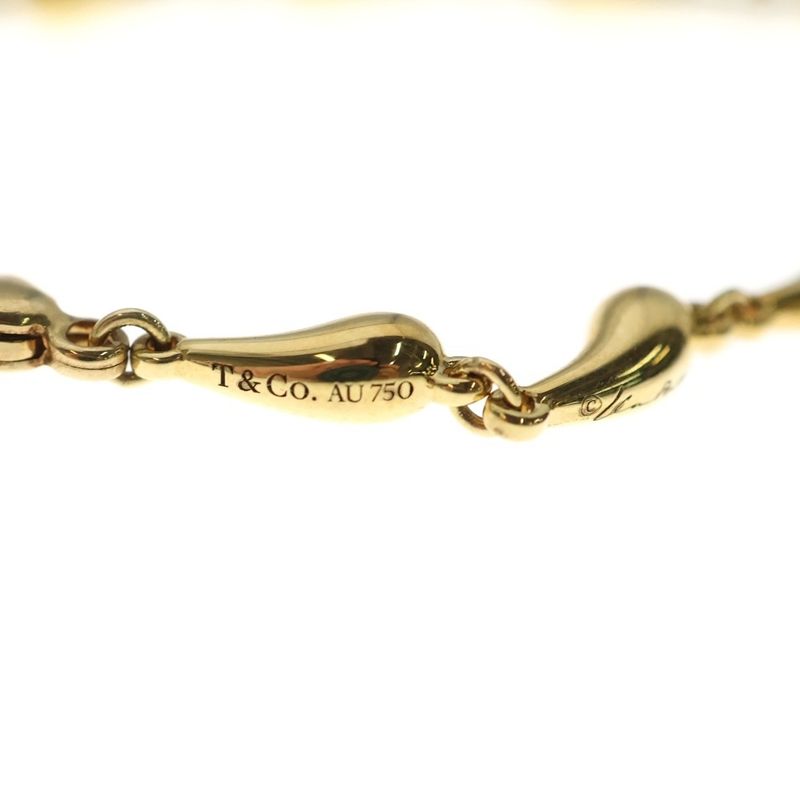 Tiffany & Co Elsa Peretti Teardrop Bracelet 18K YG Yellow