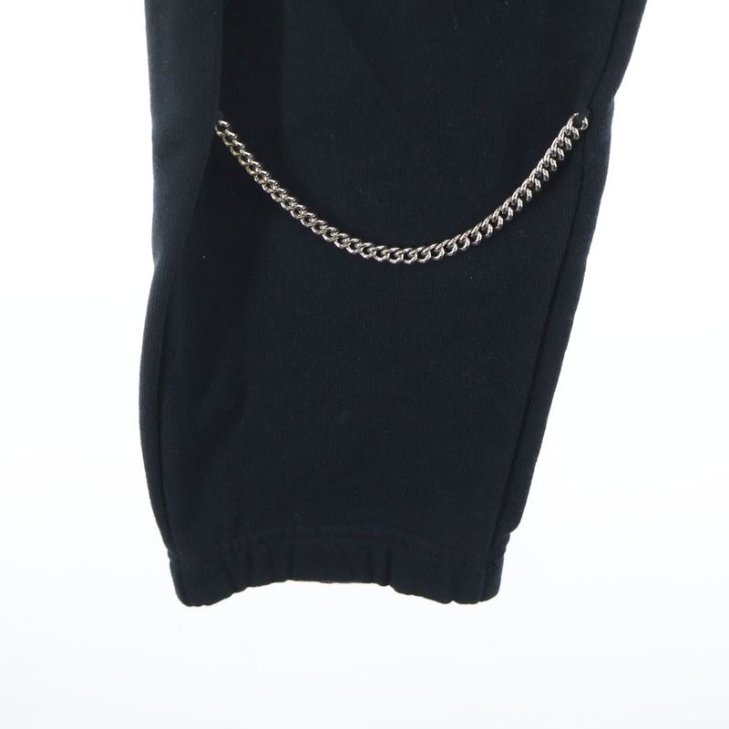 Celine Chains Track Pants in Cotton Fleece Chain Jogger