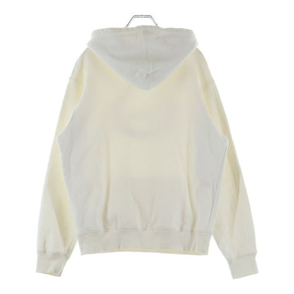 Dior Front Logo Embroidery Pullover Hoodie White Sweater
