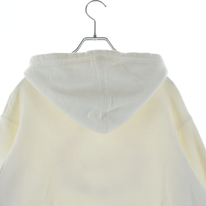 Dior Front Logo Embroidery Pullover Hoodie White Sweater