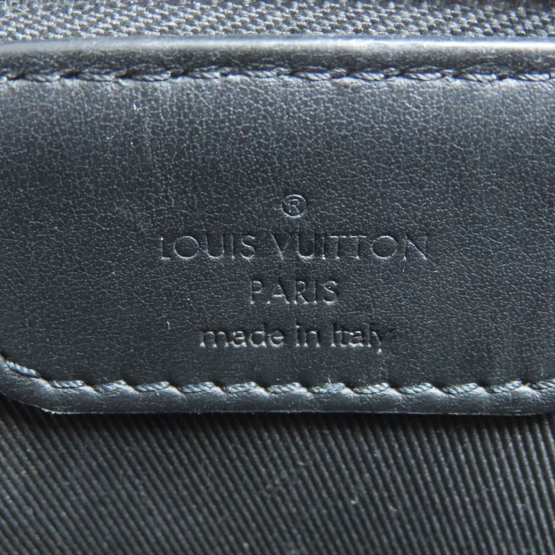 Louis Vuitton Sac Plat Cloth Handbag Taurillon Leather
