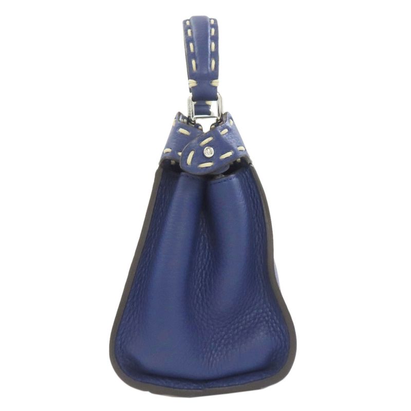 Fendi Peekaboo Mini Selleria 2-Way Handbag