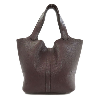 Hermes Picotin Lock MM Silver Handbag