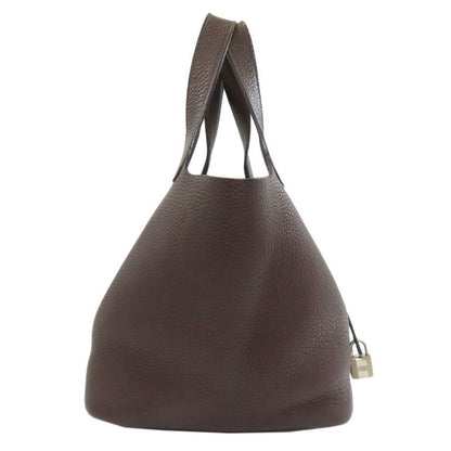 Hermes Picotin Lock MM Silver Handbag