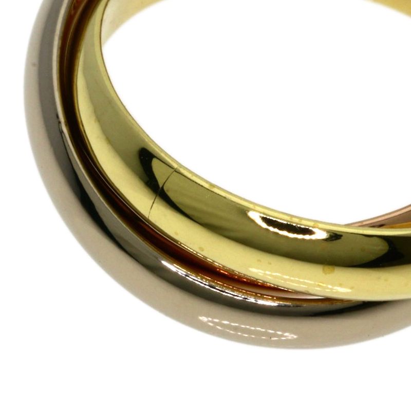 Cartier Trinity Ring 18K Yellow Gold 18K White Pink