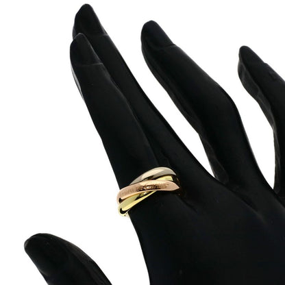 Cartier Trinity Ring 18K Yellow Gold 18K White Pink