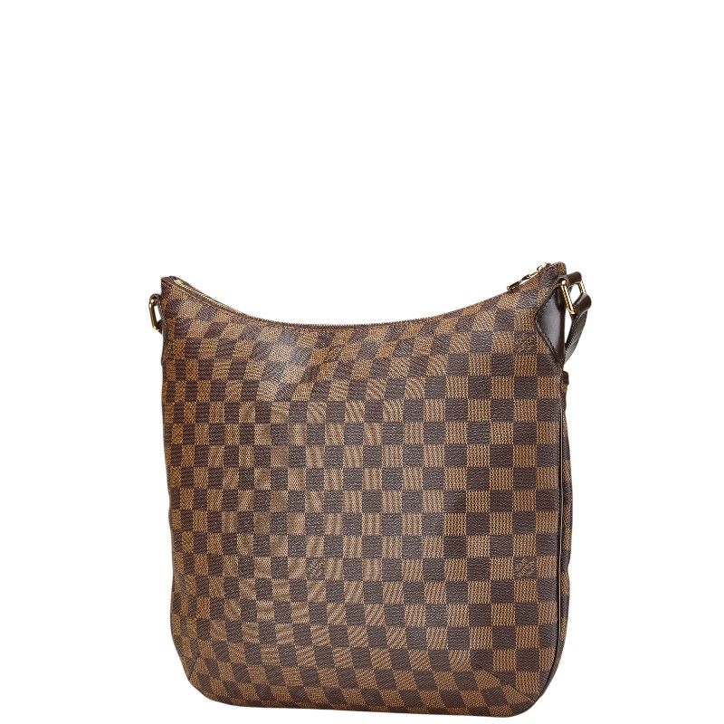 Louis Vuitton Damier Bloomsbury GM Crossbody Shoulder Bag Brown