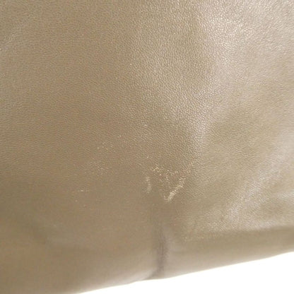 Celine Horizontal Cover Tote Leather Khaki Handbag