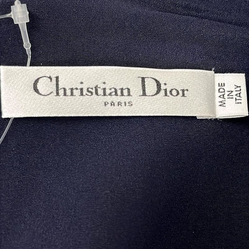 Dior Dress I 38 Navy Ivory Short X