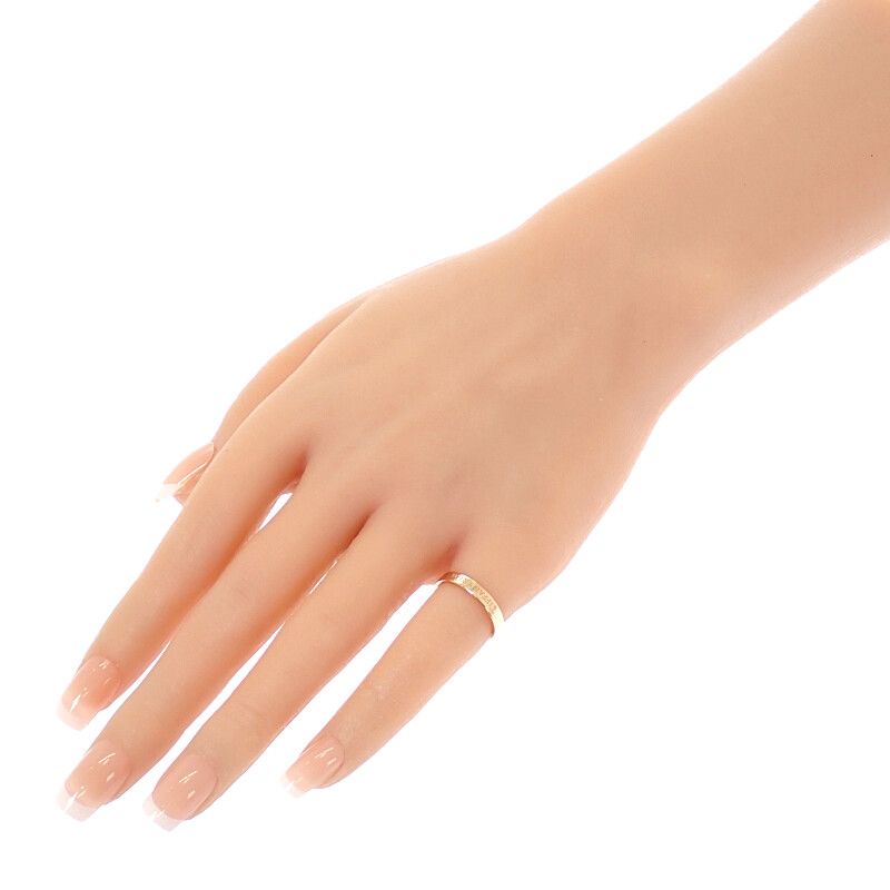 Tiffany & Co Flat Band Ring 18K Pink Gold