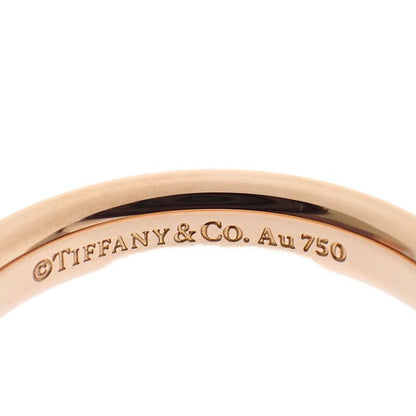 Tiffany & Co Flat Band Ring 18K Pink Gold